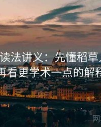 黑料网读法讲义：先懂稻草人论证，再看更学术一点的解释