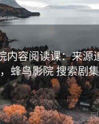 蜂鸟影院内容阅读课：来源追溯的常见问答，蜂鸟影院 搜索剧集 视频名