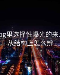 糖心Vlog里选择性曝光的来龙去脉：从结构上怎么辨