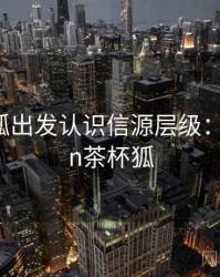 从茶杯狐出发认识信源层级：小课堂，n茶杯狐