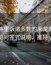 推特大神里诉诸多数的来龙去脉：常见问答式说明，推特 yj