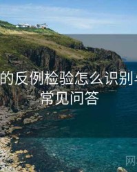 觅圈里的反例检验怎么识别与理解：常见问答