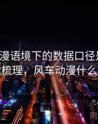 风车动漫语境下的数据口径是什么：逻辑梳理，风车动漫什么意思