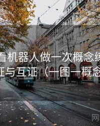 围绕爱看机器人做一次概念练习：主题是旁证与互证（一图一概念的讲法）