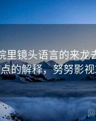 努努影院里镜头语言的来龙去脉：更学术一点的解释，努努影视2019年