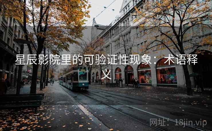 星辰影院里的可验证性现象：术语释义